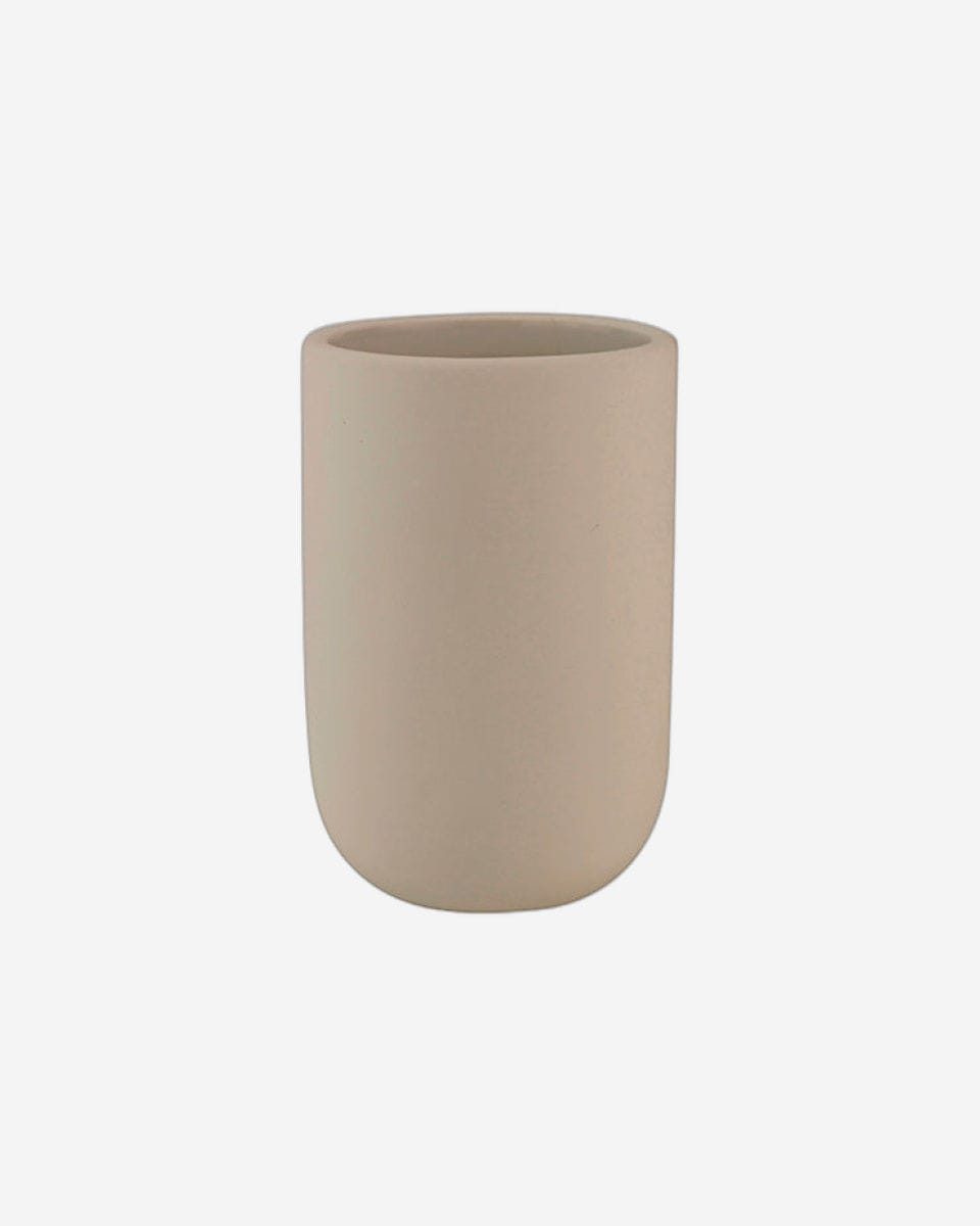 Mette Ditmer "Lotus" Bathroom Accessories in Sand (Beige)