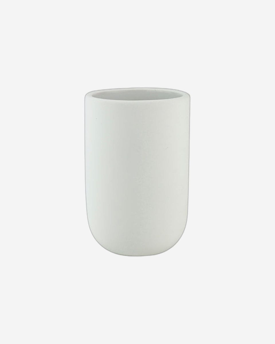 Mette Ditmer "Lotus" Bathroom Accessories in Off-White