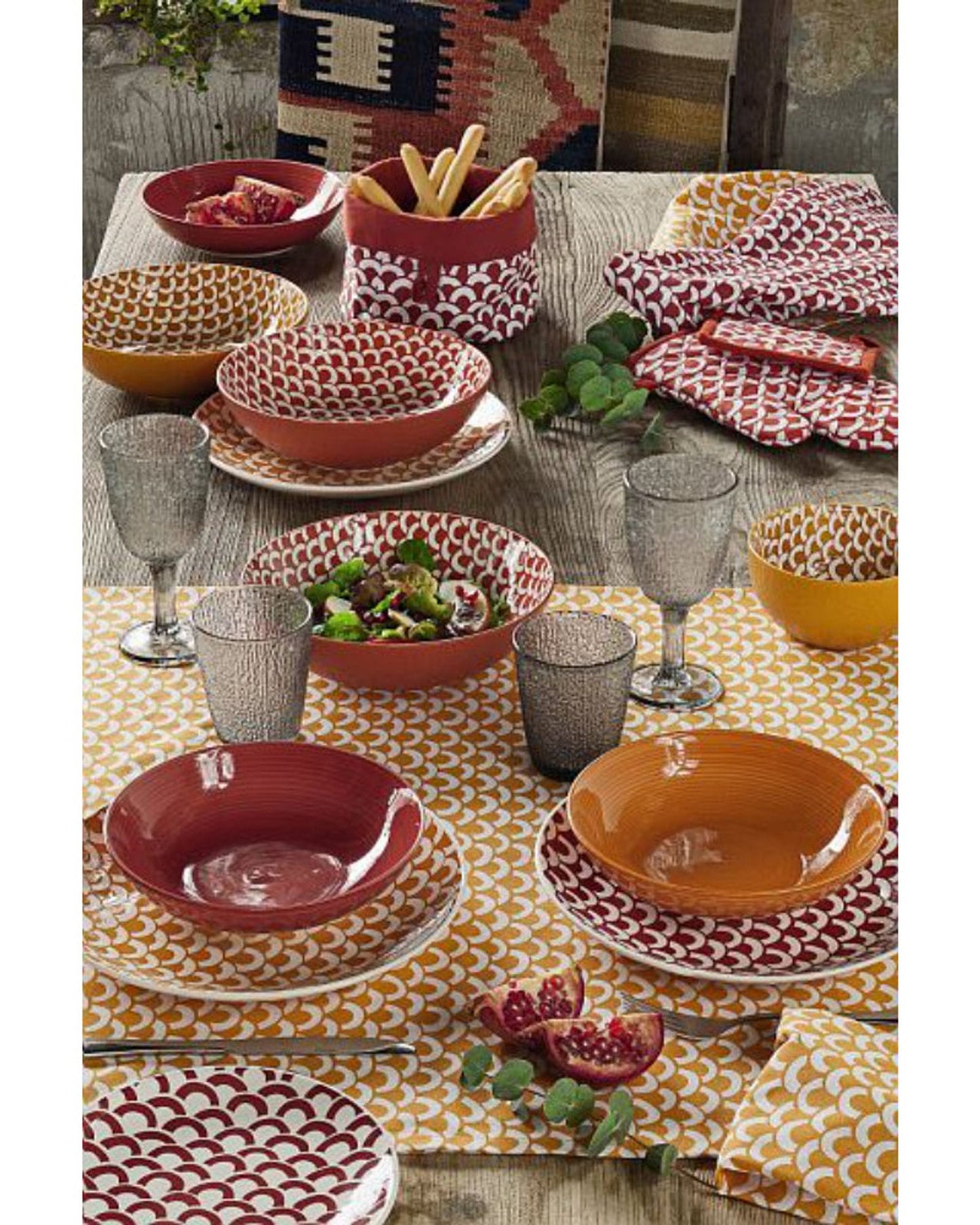 Tognana Table Set 18Pc Louise Torres