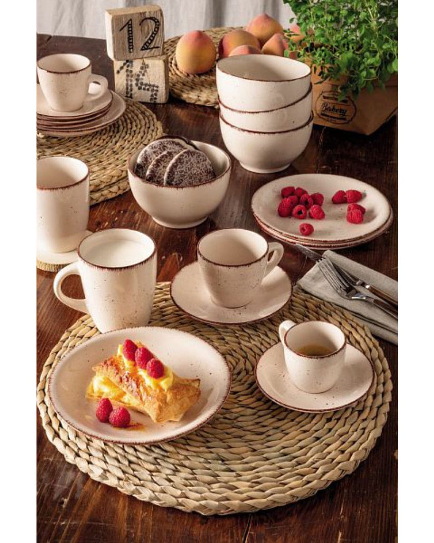 Tognana Coffee Cup & Saucer Set 6Pc