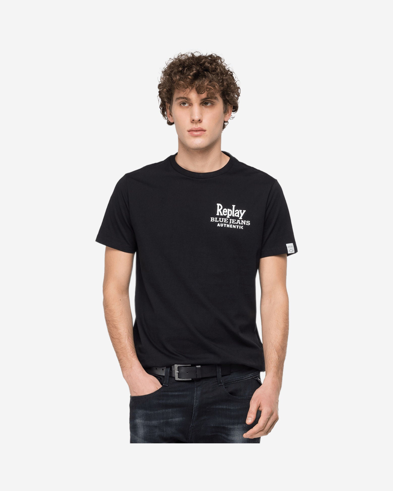 Replay Blue Jeans Organic Cotton T-Shirt