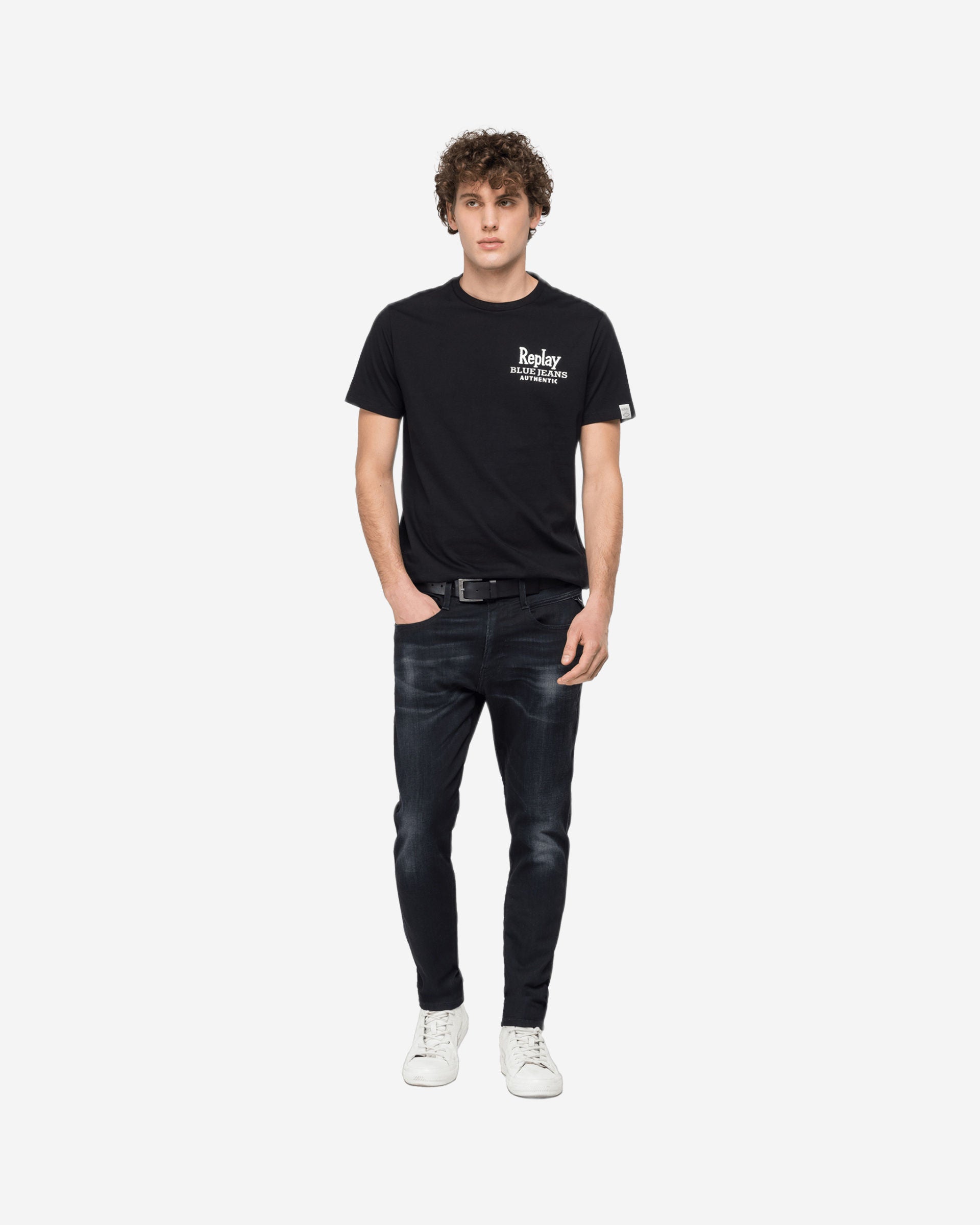 Replay Blue Jeans Organic Cotton T-Shirt