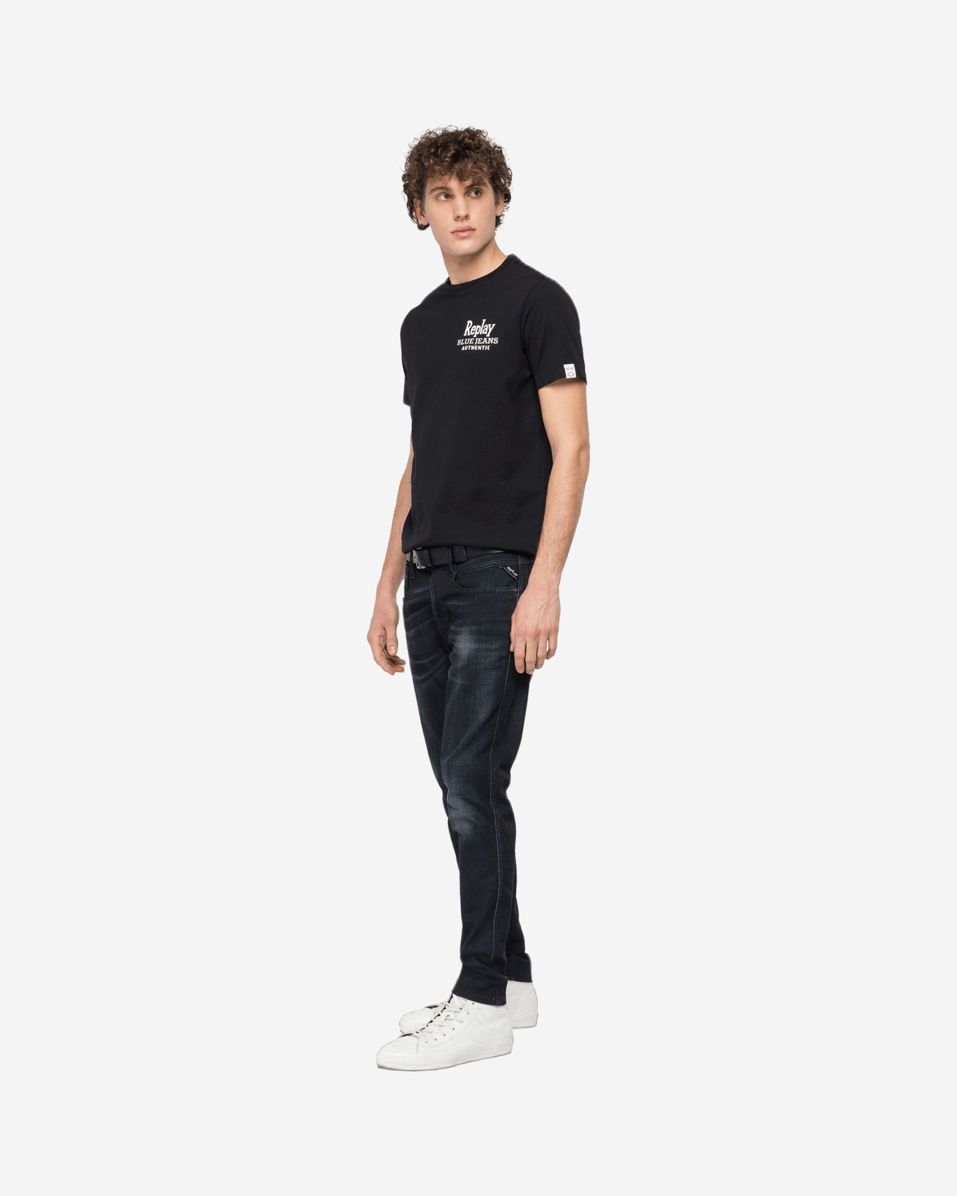 Replay Blue Jeans Organic Cotton T-Shirt
