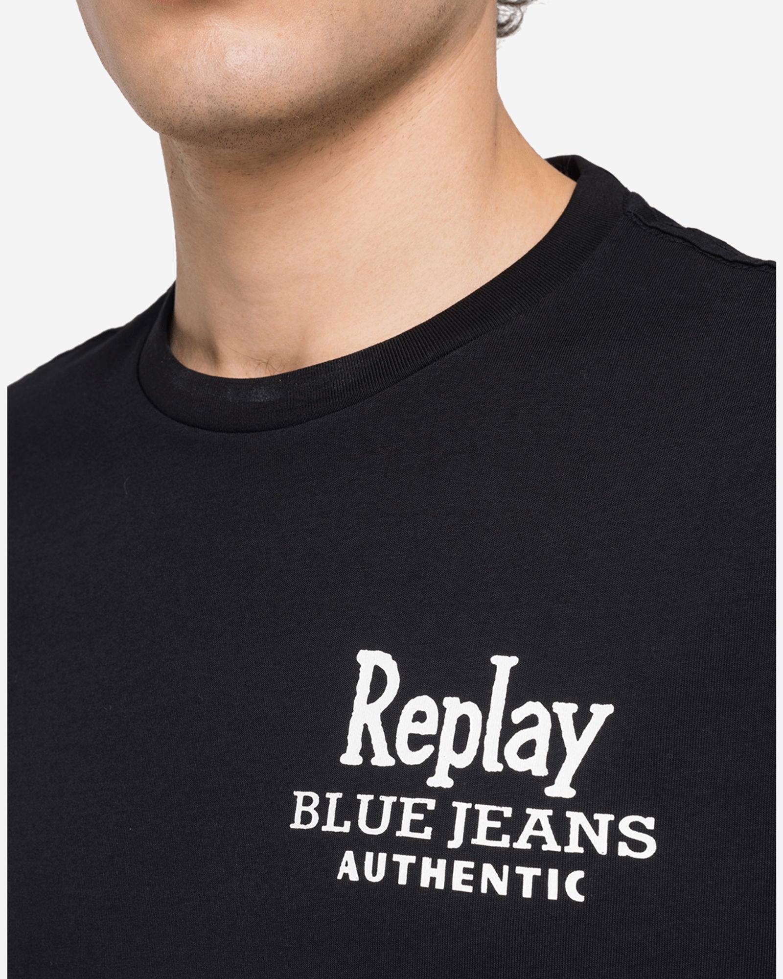 Replay Blue Jeans Organic Cotton T-Shirt