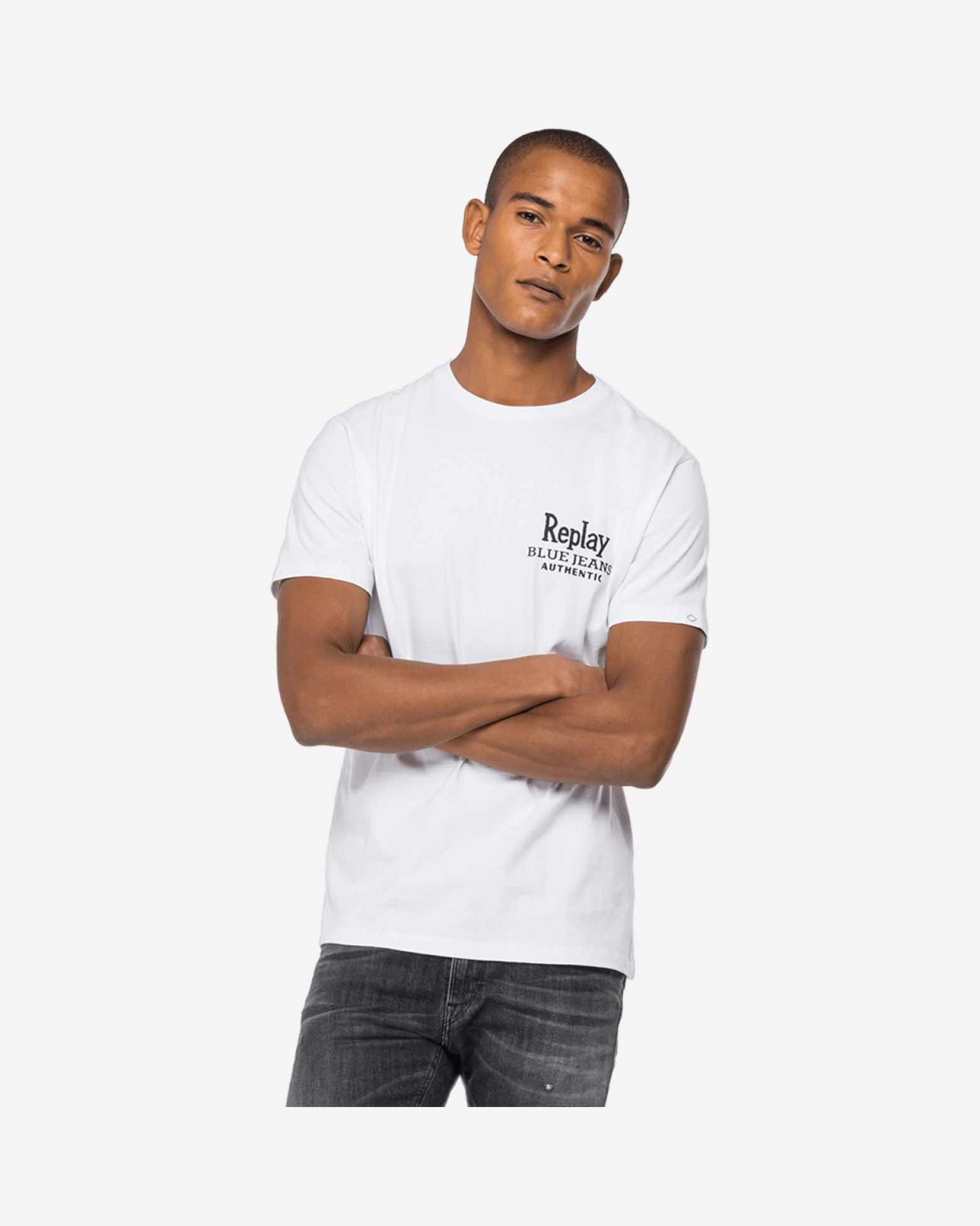 Replay Blue Jeans Organic Cotton T-Shirt