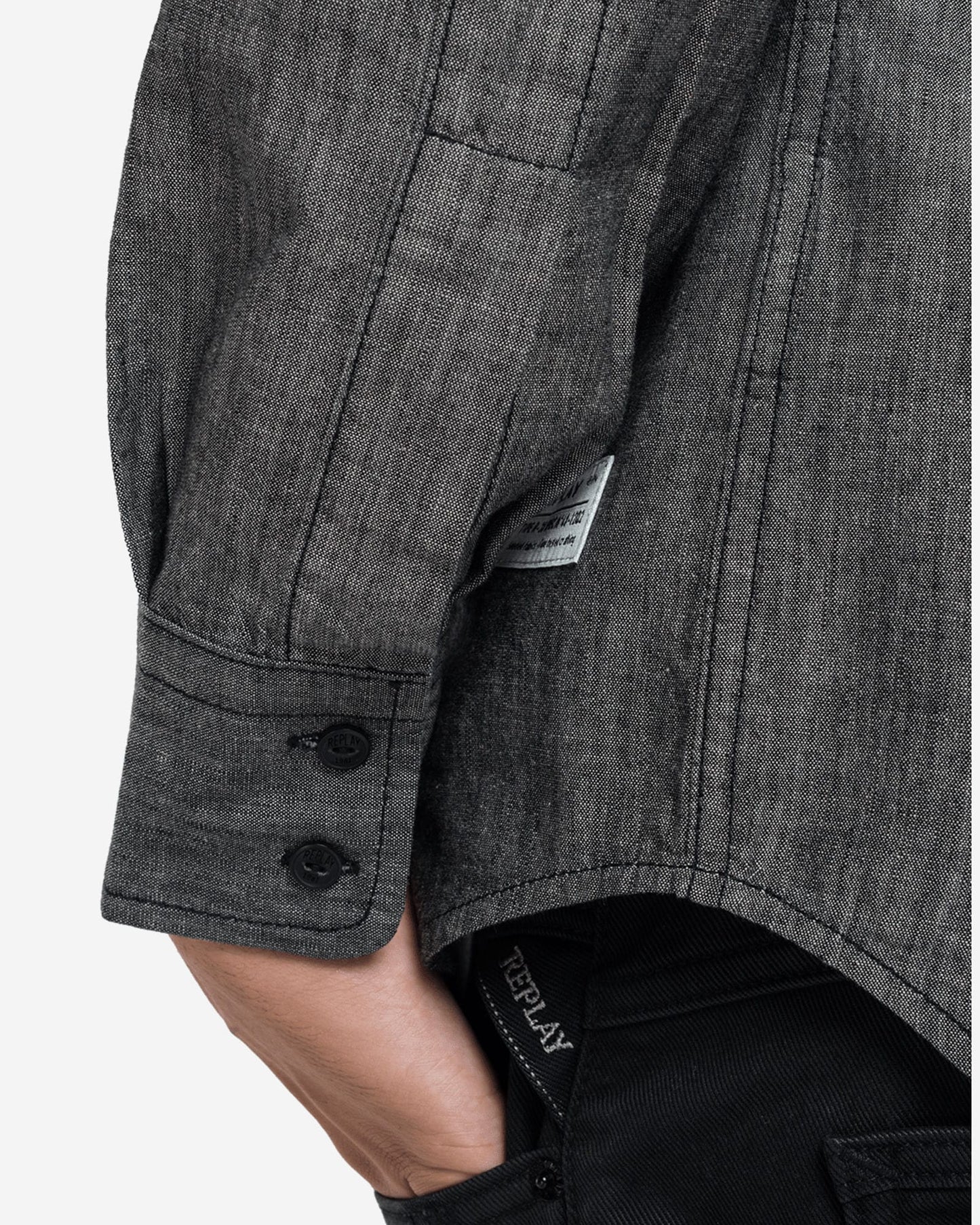 Denim Shirt With Pockets