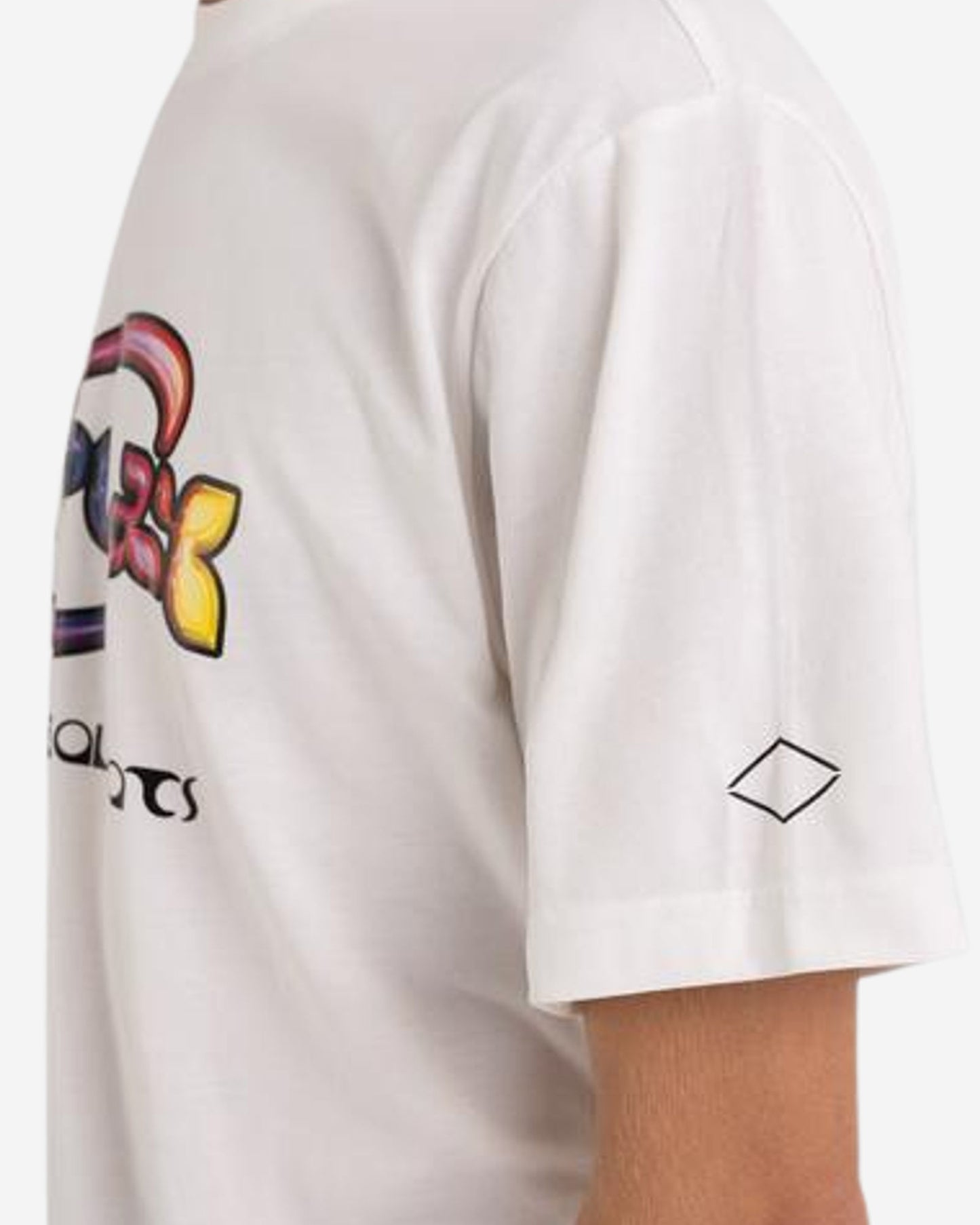 Jersey T-Shirt With Vintage Print