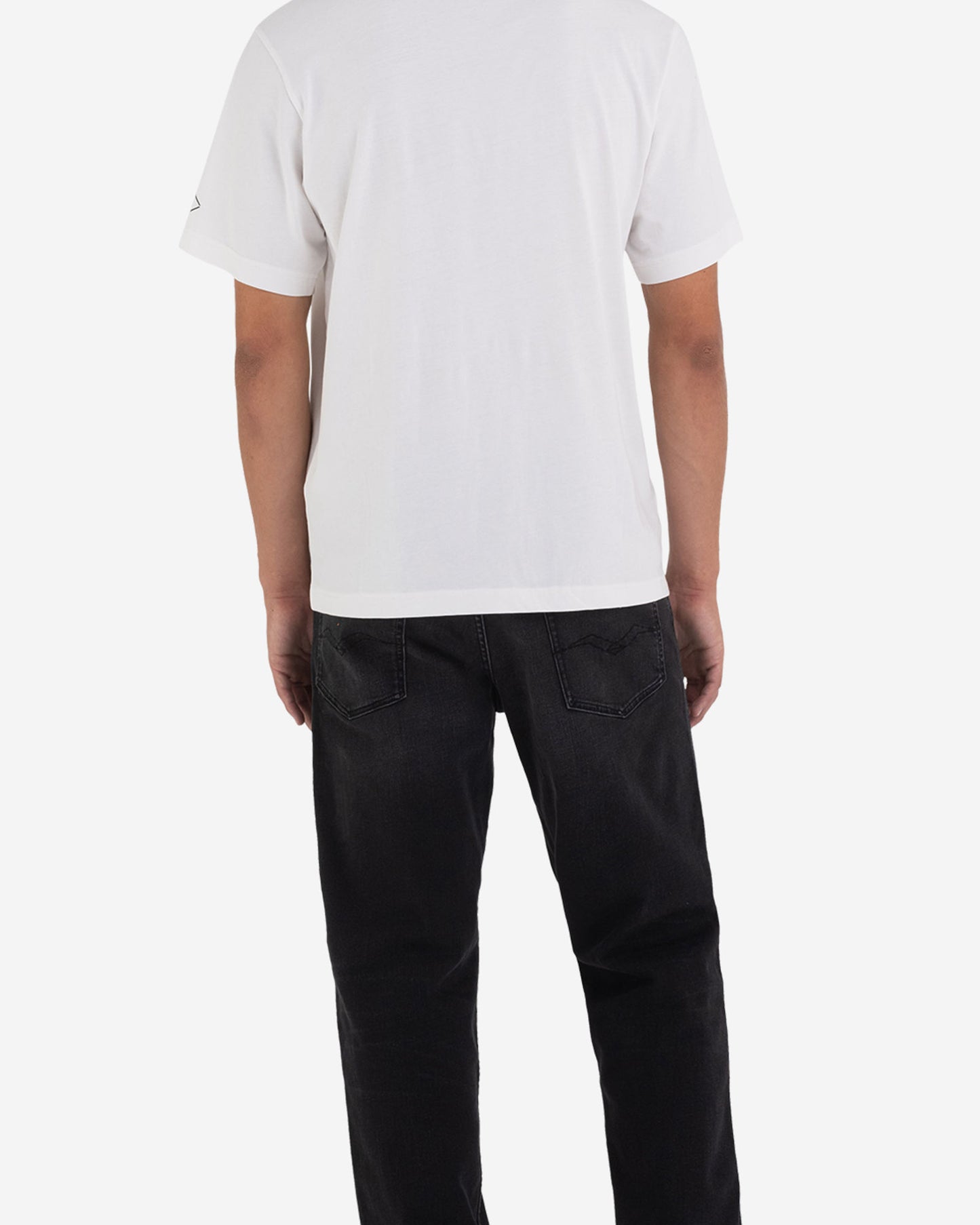 Jersey T-Shirt With Biker Print