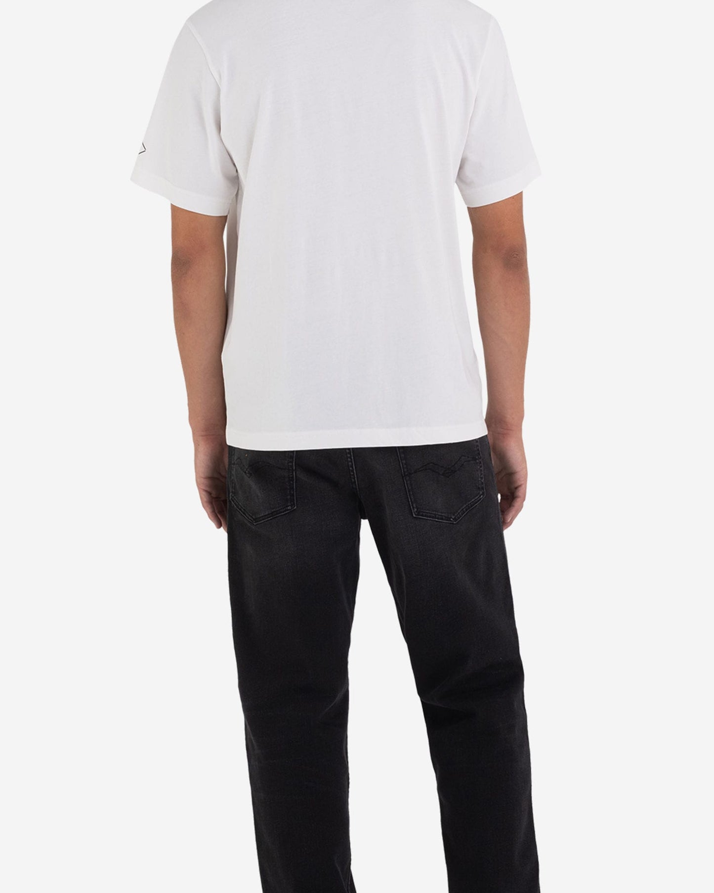Jersey T-Shirt With Biker Print