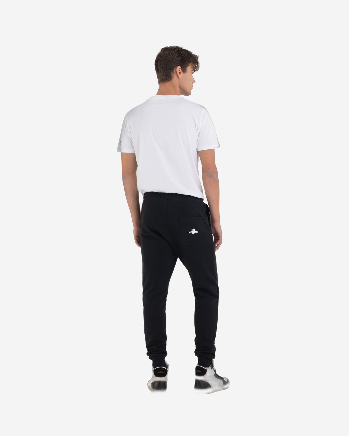 Fleece Jogger Trousers With Archive Logo