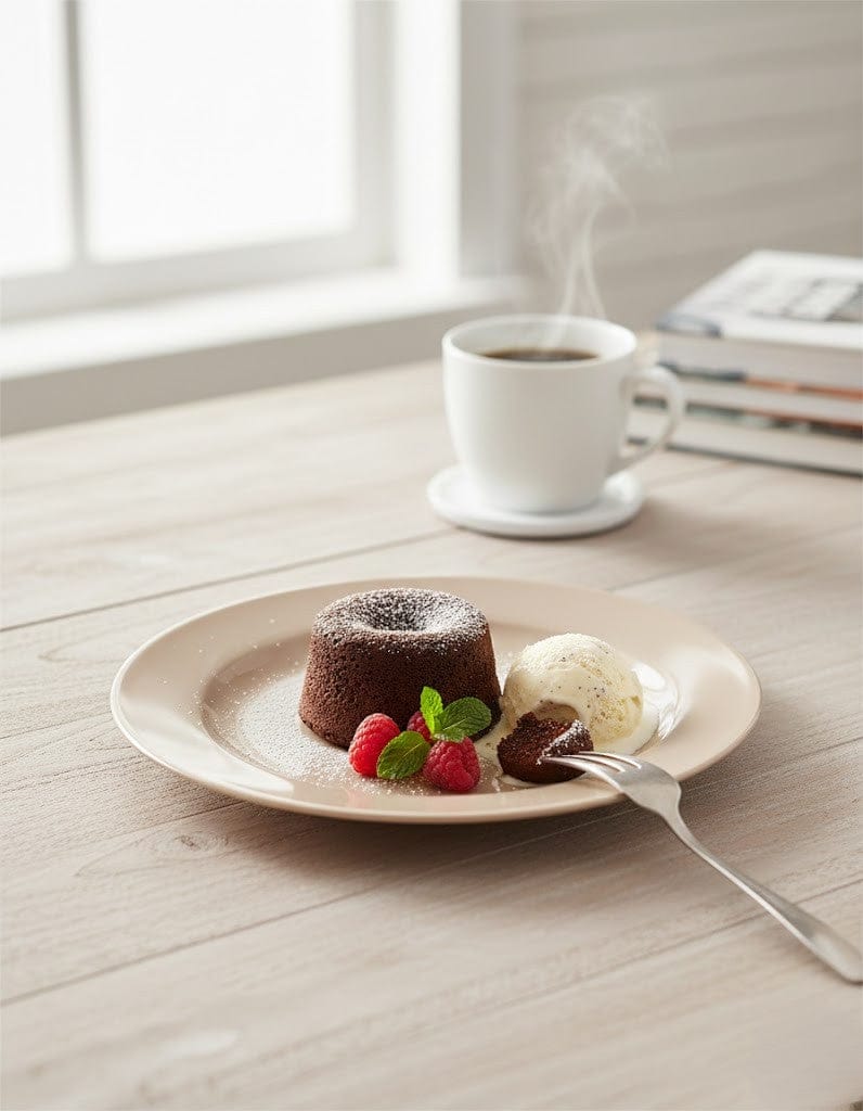Maison Pastel Dessert Plate Mocha