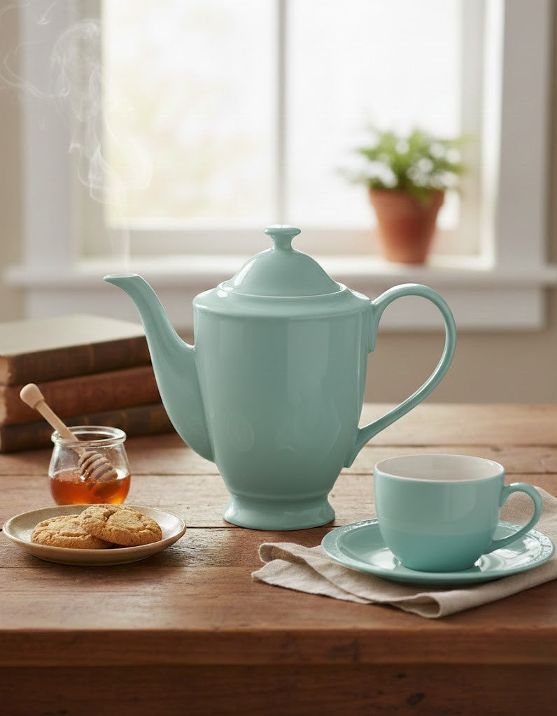 Maison Pastel Teapot Lid Green