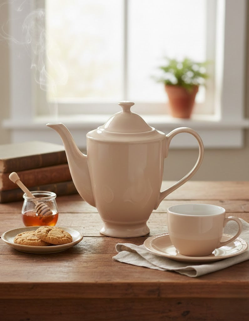 Maison Pastel Teapot Lid Mocha