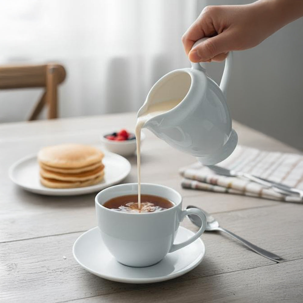 Maison Pastel Tea And Saucer blue Moonstone