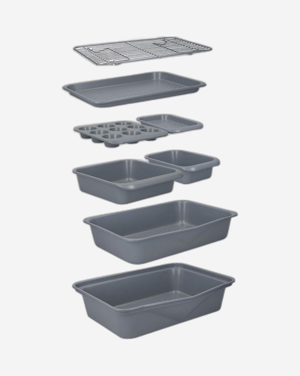 Mc Sc Loaf Tin 2Lb Grey Ns 24.5X15X6Cm
