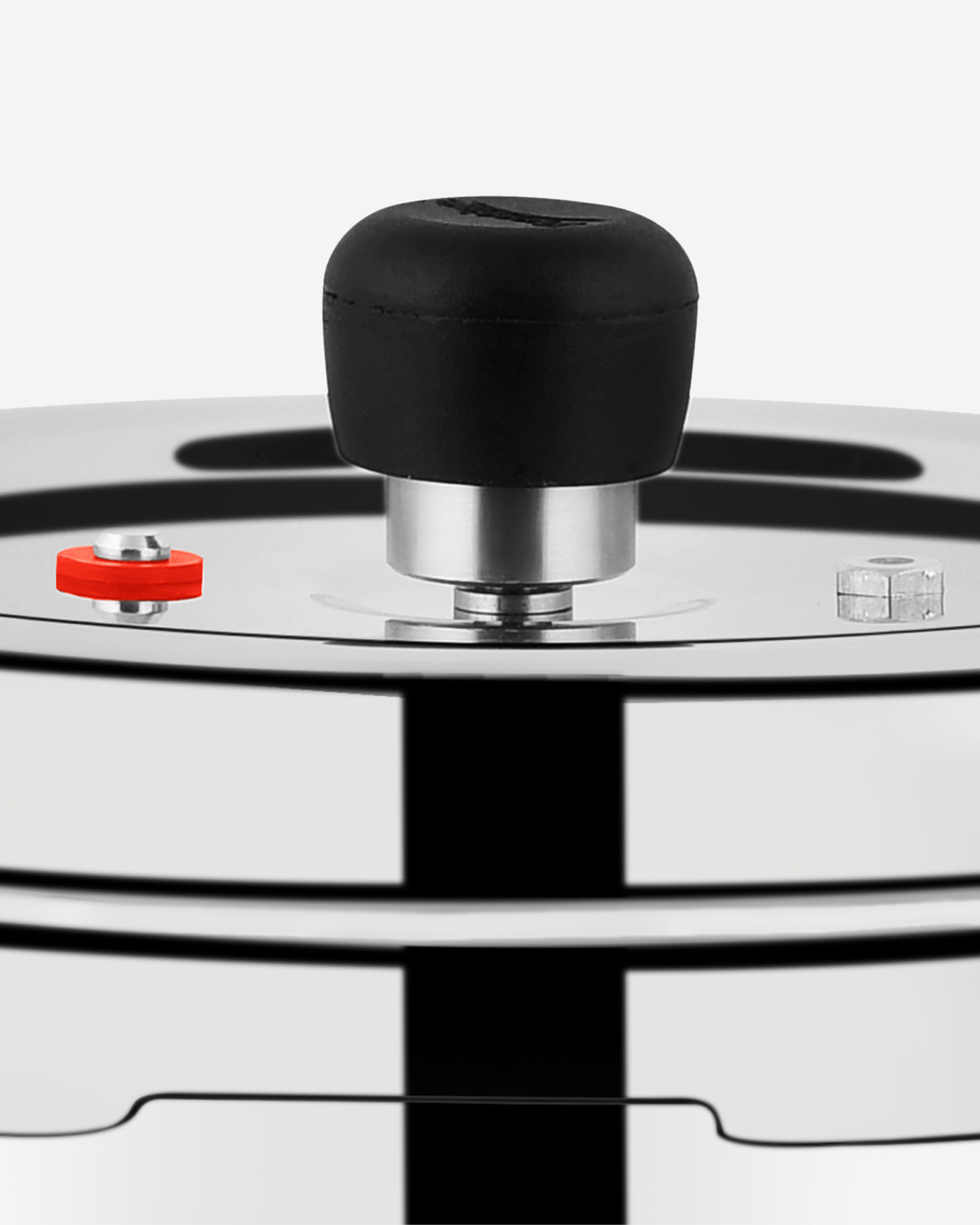 Prestige Svachh Pressure Cooker 6.5L Stainless Steel Deluxe Alpha