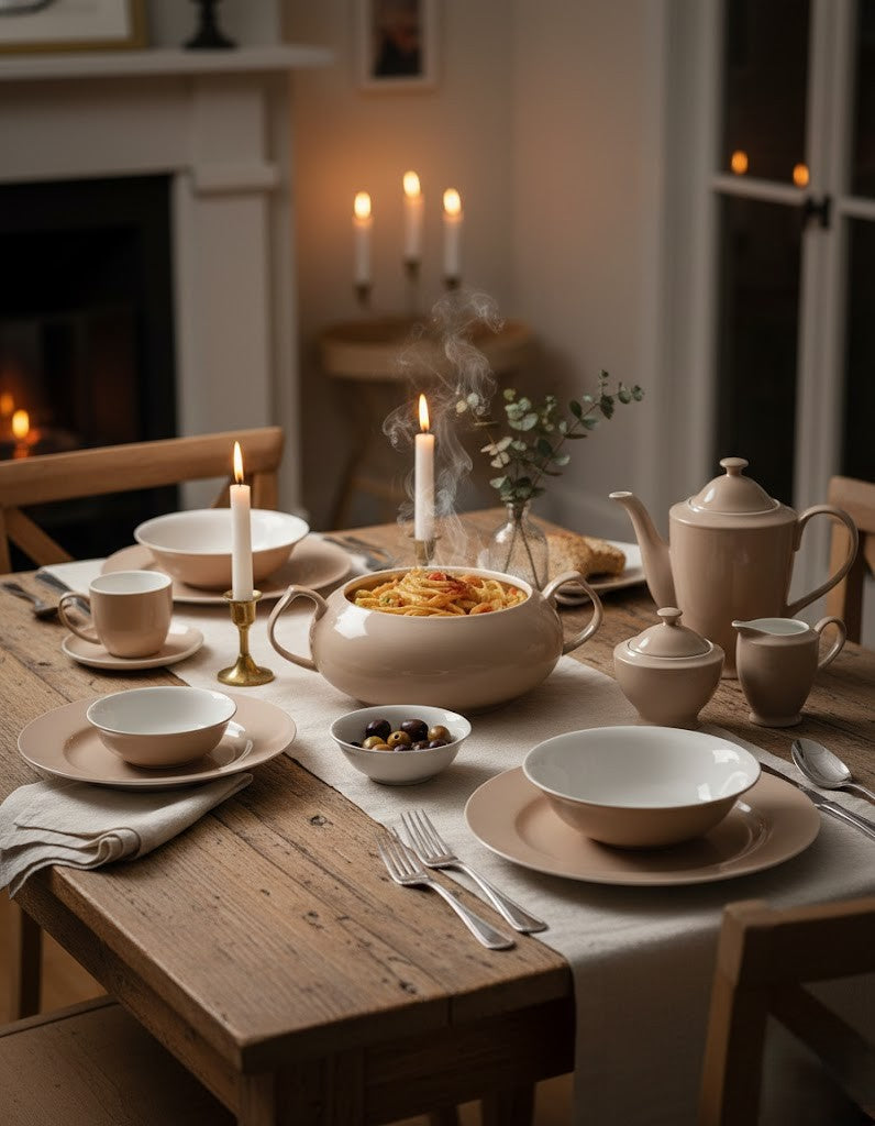 Maison Pastel Dinner Plate Mocha