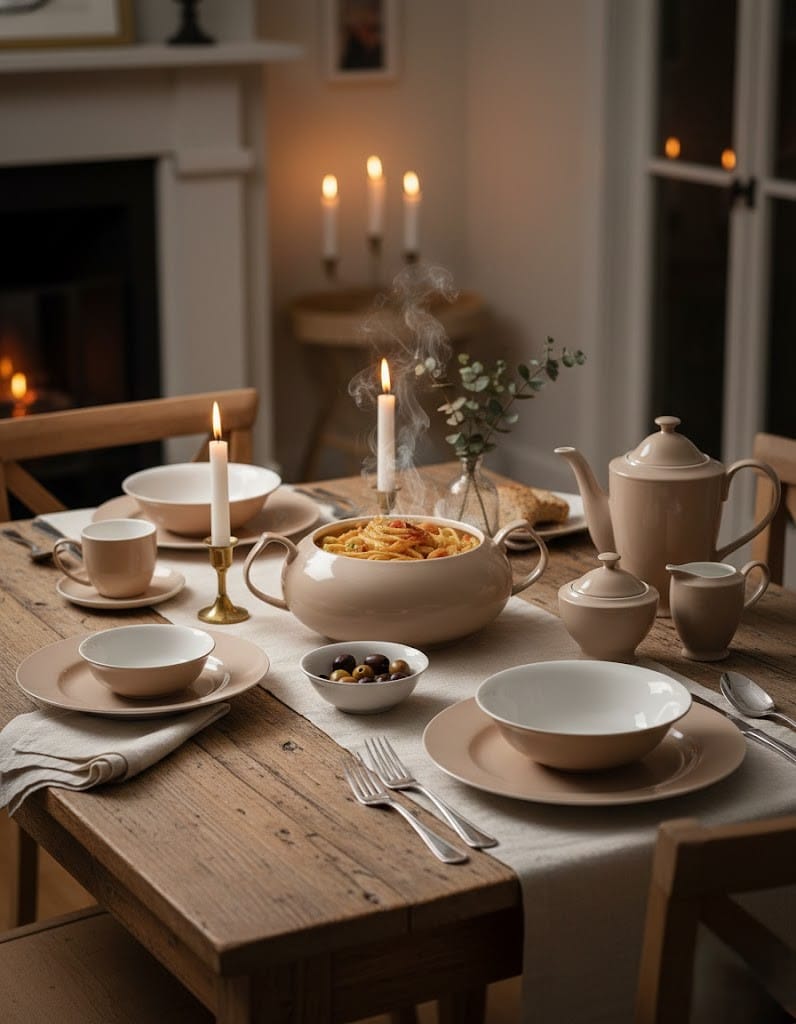 Maison Pastel Dinner Plate Mocha