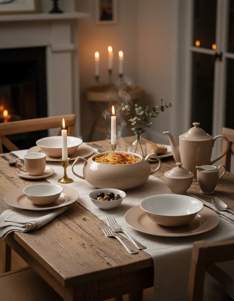 Maison Pastel Dinner Plate Mocha