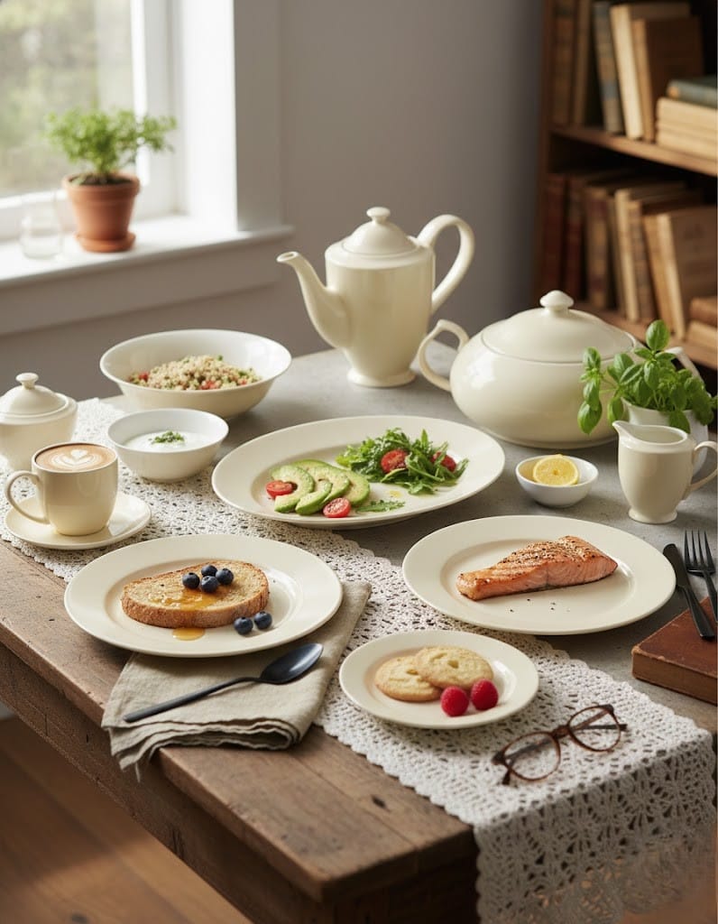 Maison Pastel Dinner Plate Ivory