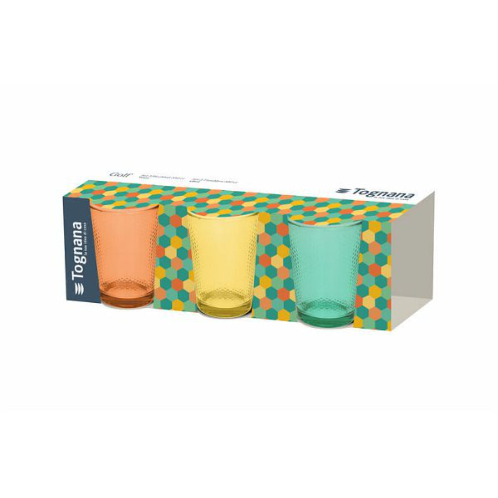 Tognana Set 3 Glasses Golf Cc 340