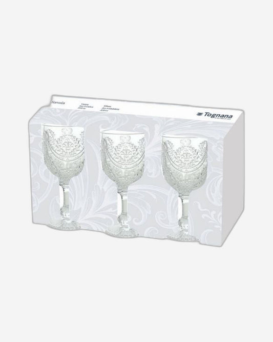 Tognana Glasses Set 3Pc Transparent