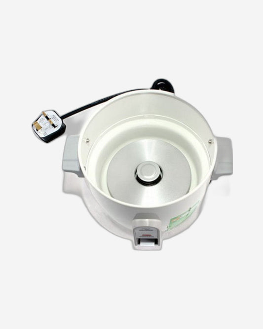 Electronic Rice cooker/ warmer 0.6 Liter, White