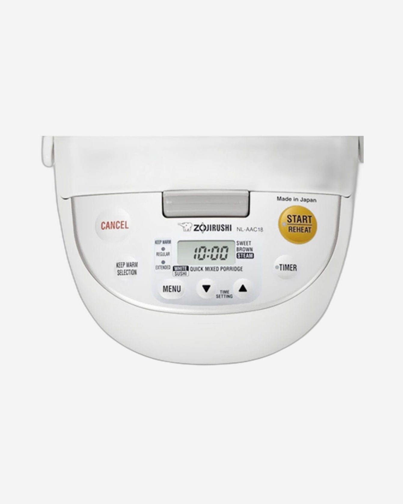 Zojirushi Electronic Rice Cooker/ Warmer 1.8 Ltr- Beige