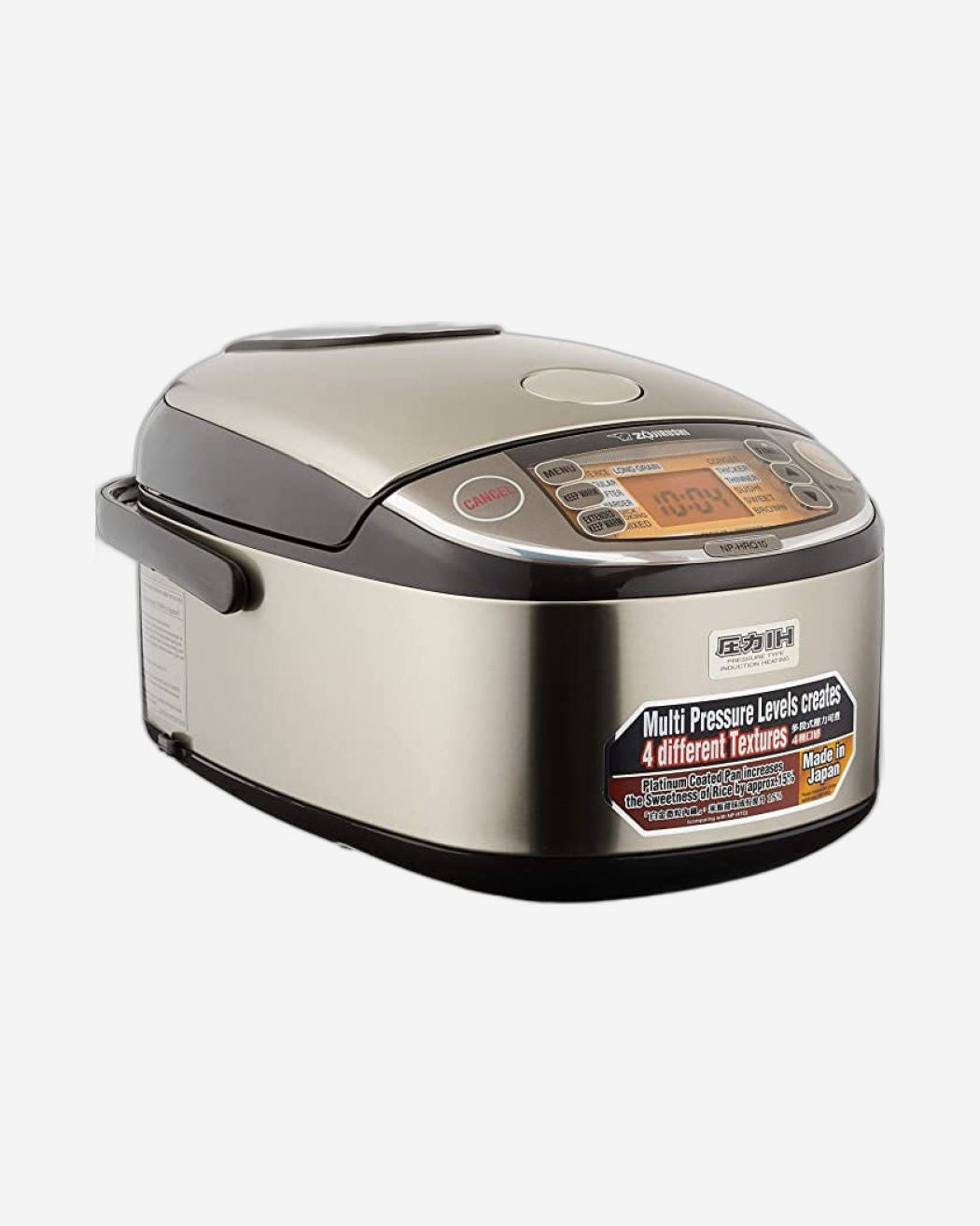 Zojirushi Electronic Rice Cooker/ Warmer 1.0 Ltr- Stainless Brown