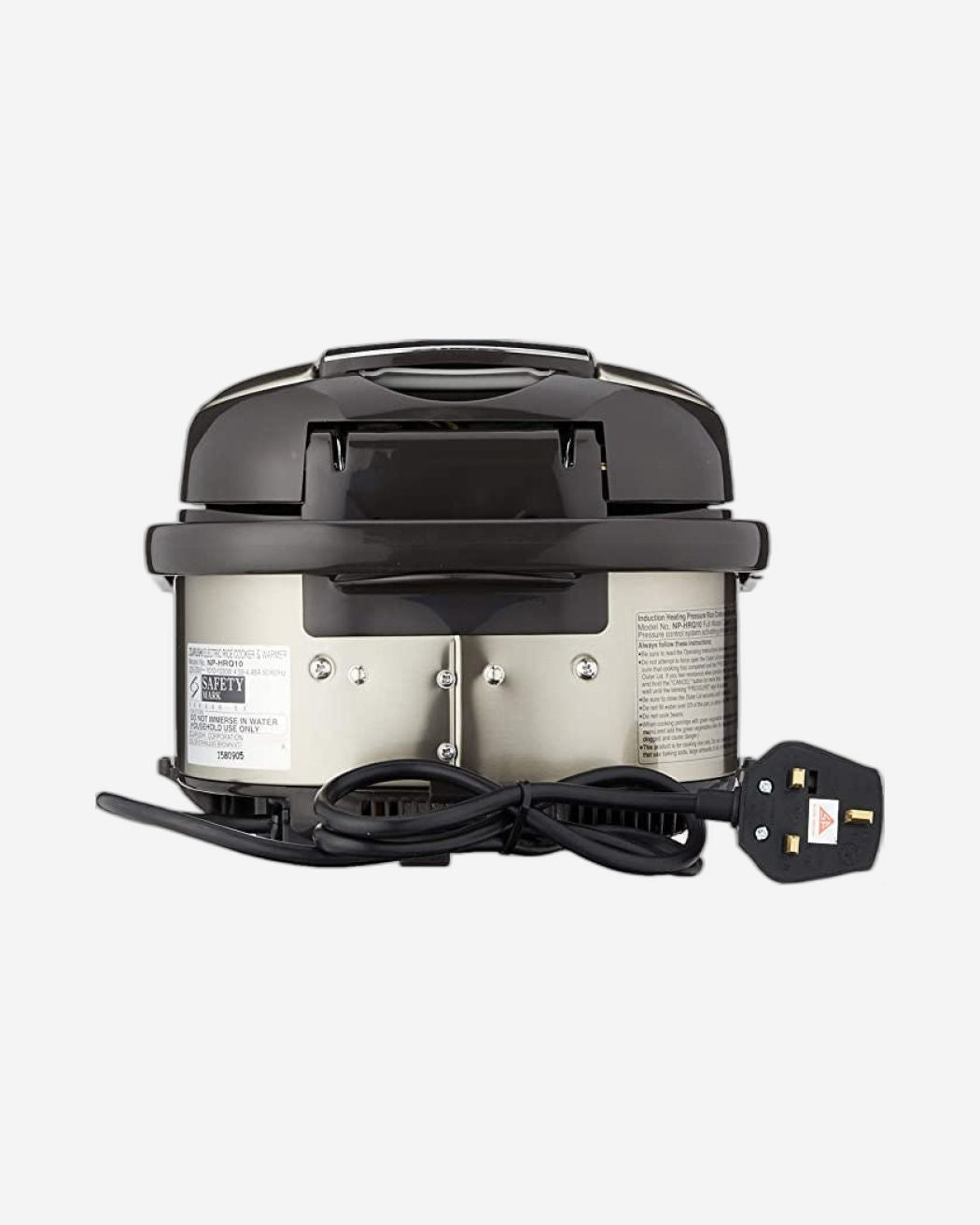 Zojirushi Electronic Rice Cooker/ Warmer 1.0 Ltr- Stainless Brown