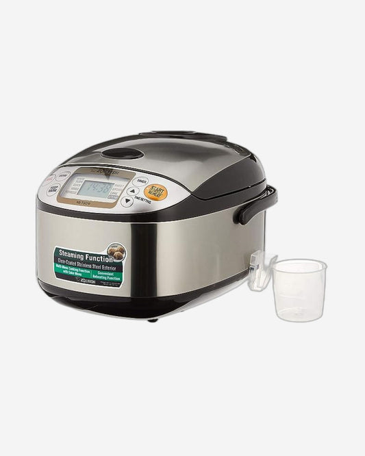 Electronic Rice Cooker And Warmer 1.0 Litre Stainless Brown