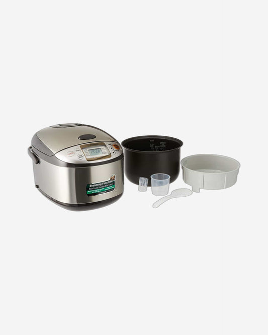 Rice Cooker 1.8L Stainless Brown