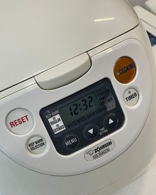 Electronic Rice Cooker And Warmer 1.8 Litre Cool White