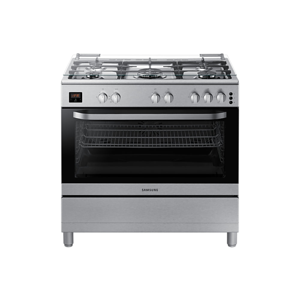 Samsung Cooker 90CM Cast Iron, Silver, NX36BG58631SSG-R
