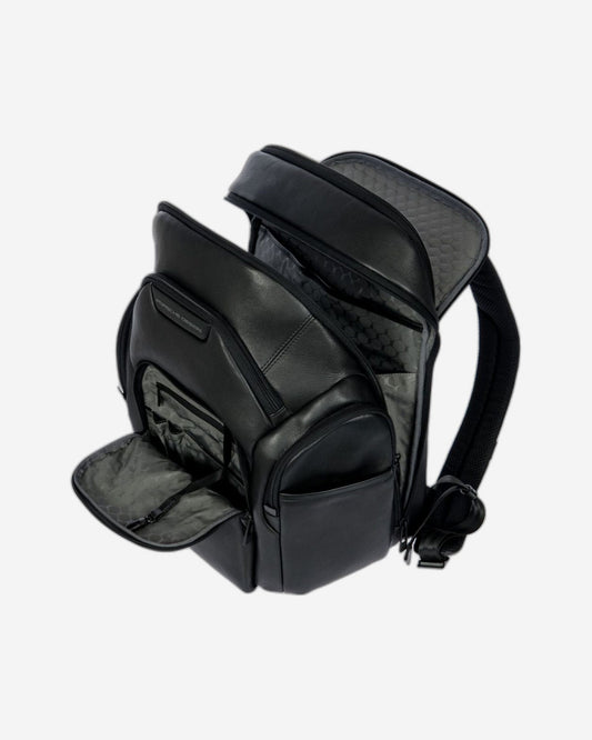 Porsche Design Roadster Leather Backpack Large Black