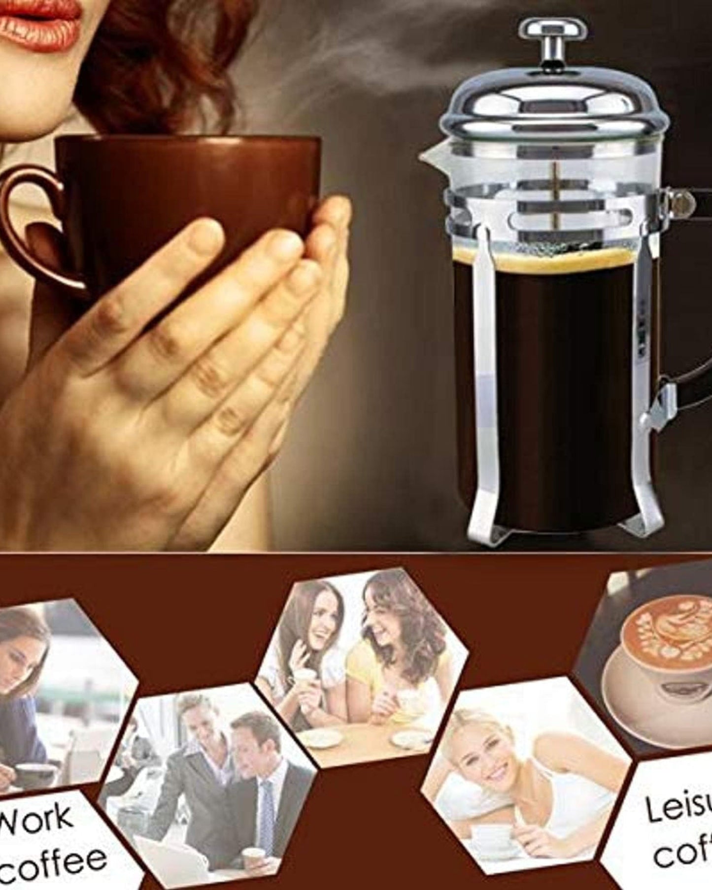 Cuisine Art Coffee Maker French Press 1000ml