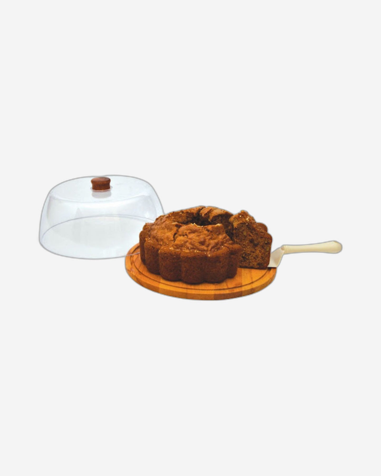 Cuisine Art Cake Stand Wooden 29cm-W2