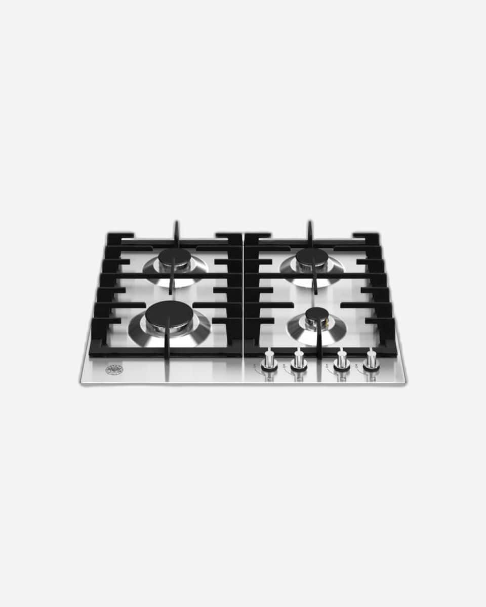 Bertazzoni Professional Series Built-In Gas Hob 60cm, Stainless Steel