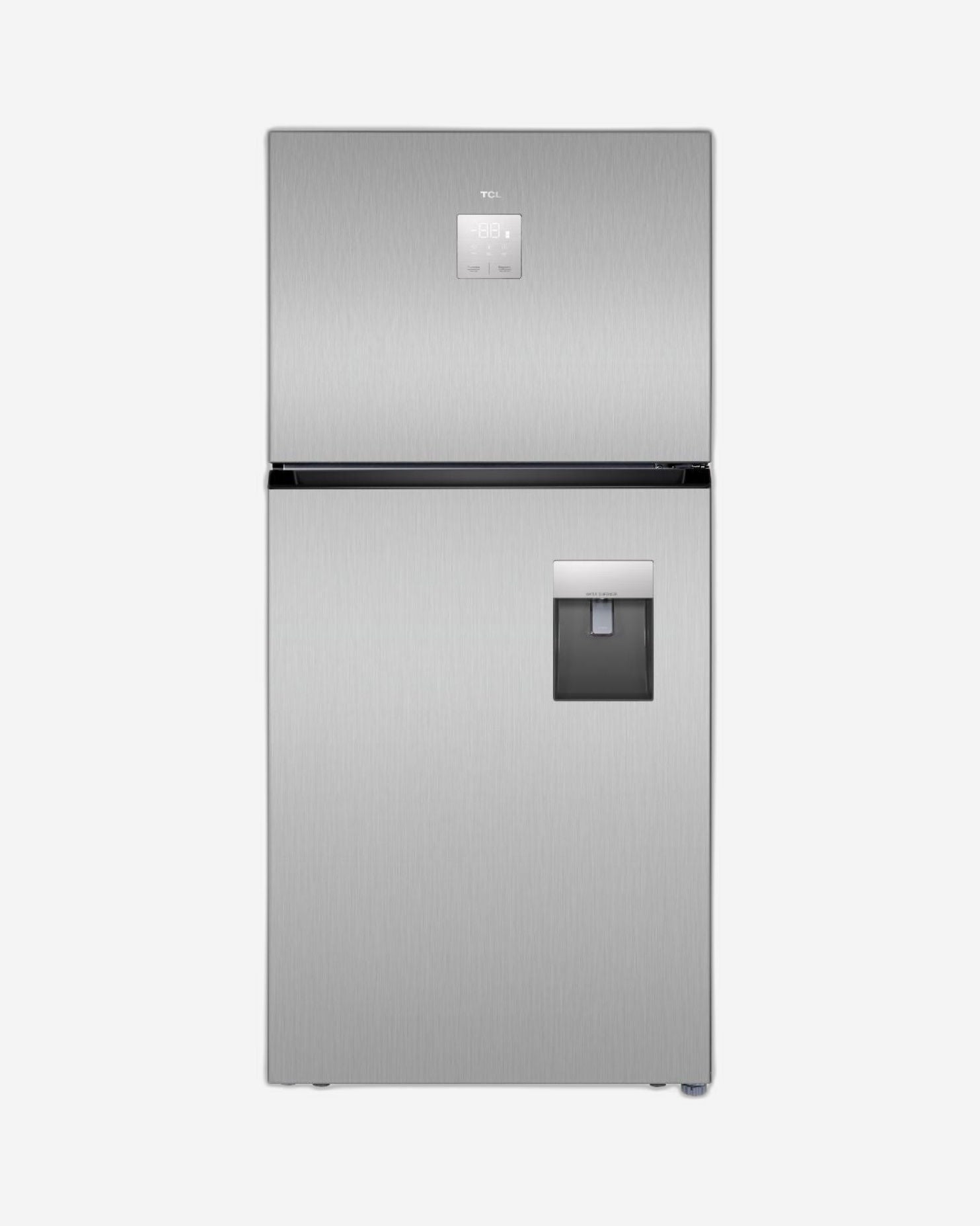 TCL Top Mount Refrigerator Inverter Water Dispenser Inox 787L