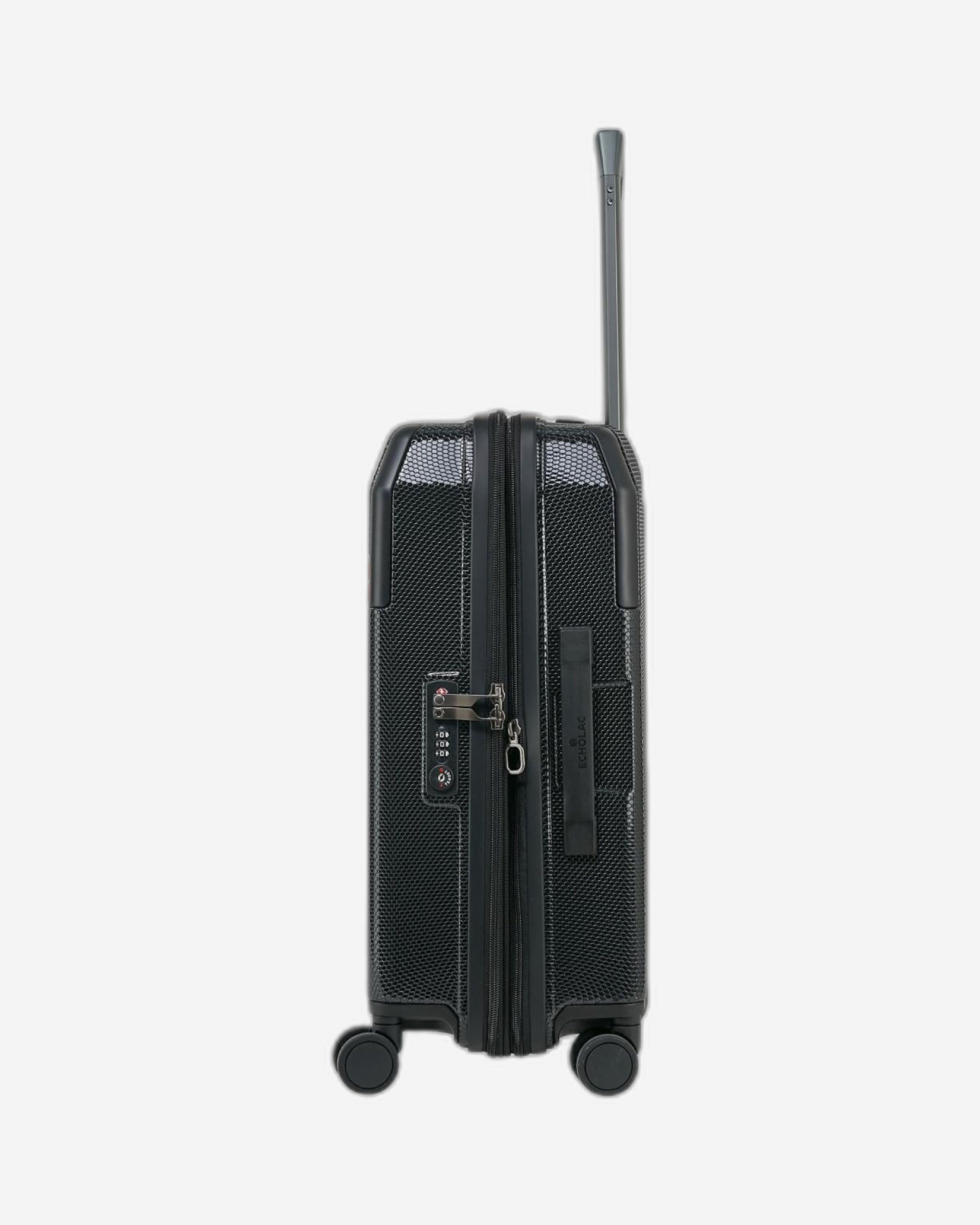 Echolac Logic Harcdcase 4 Double Wheel Expandable Set Of 3 luggage Trolley 53+64+74cm