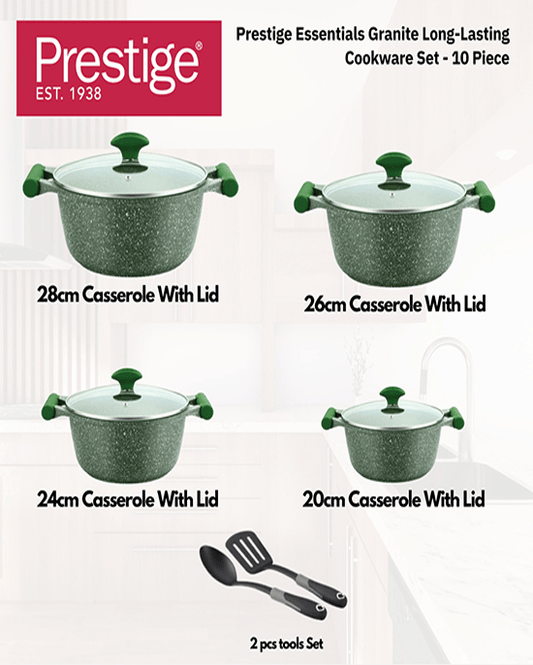 Prestige Granite Set 10Pc Green