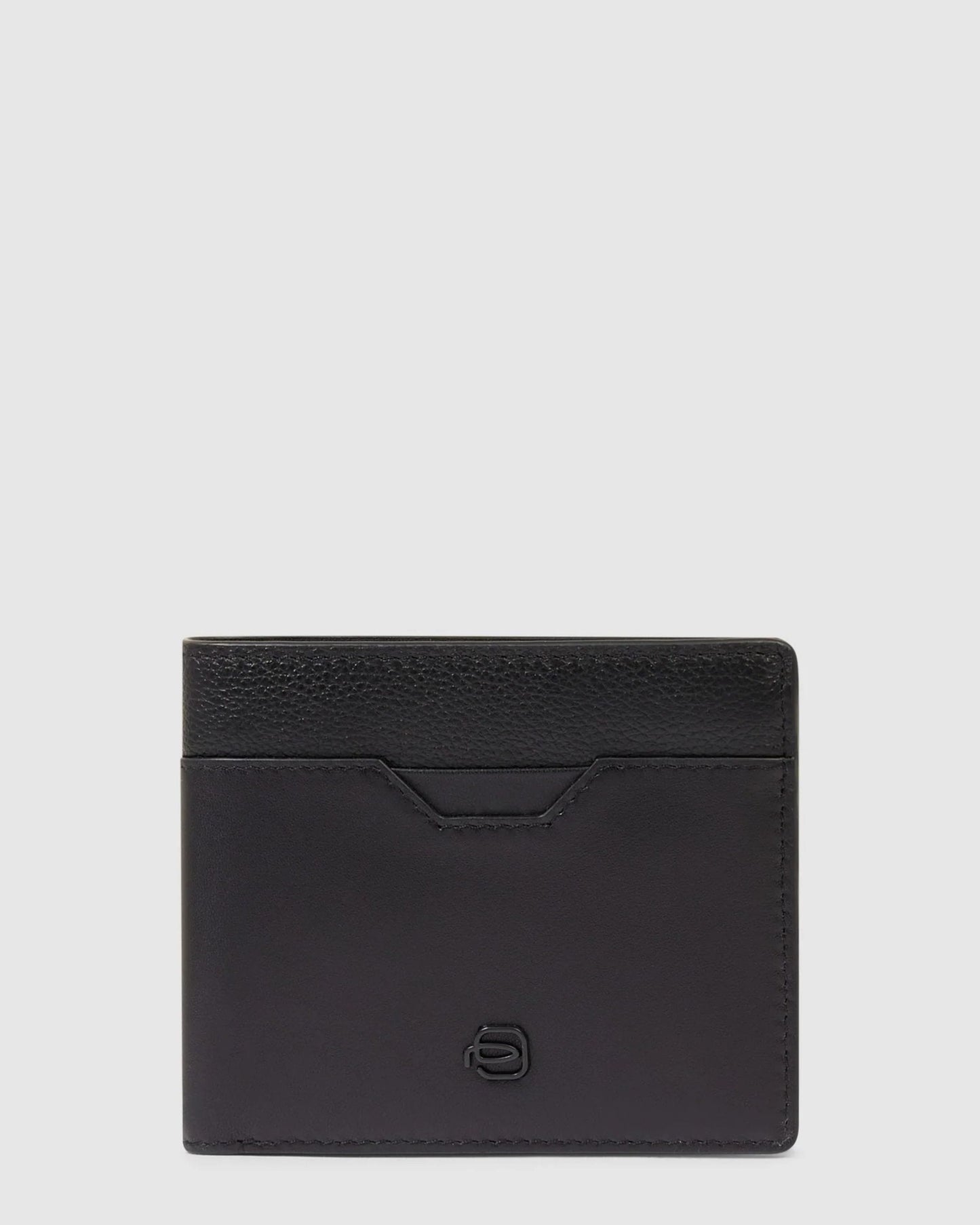 Piquadro S142 Ael Leather Wallet Black