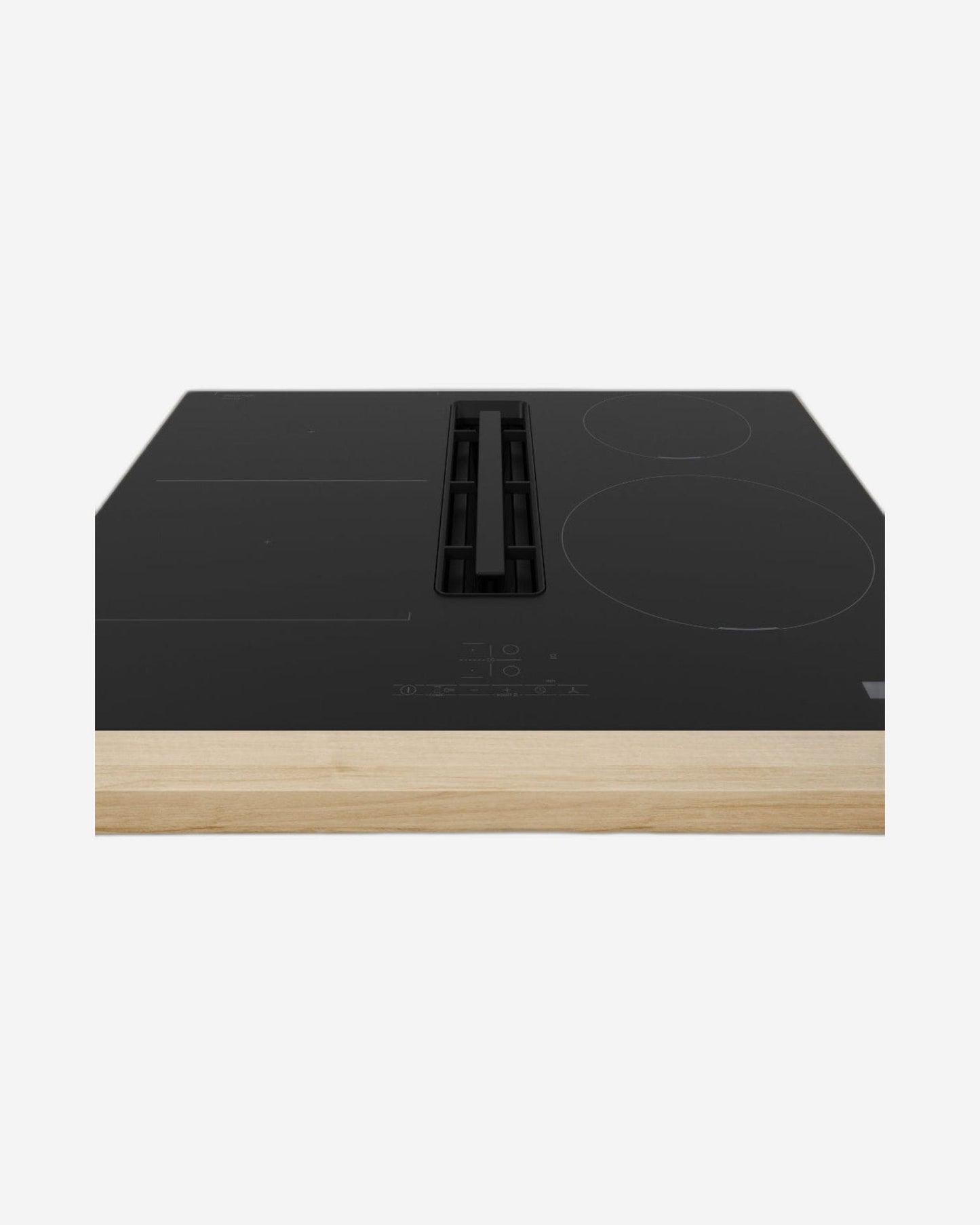 Bosch Built-In Induction Hob with Integrated Ventilation, 60 cm, Black, German Engineering – PVS601B16E