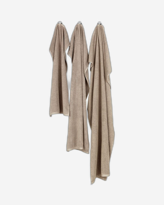 Christy "Brixton" Bath Towels Collection in Pebble