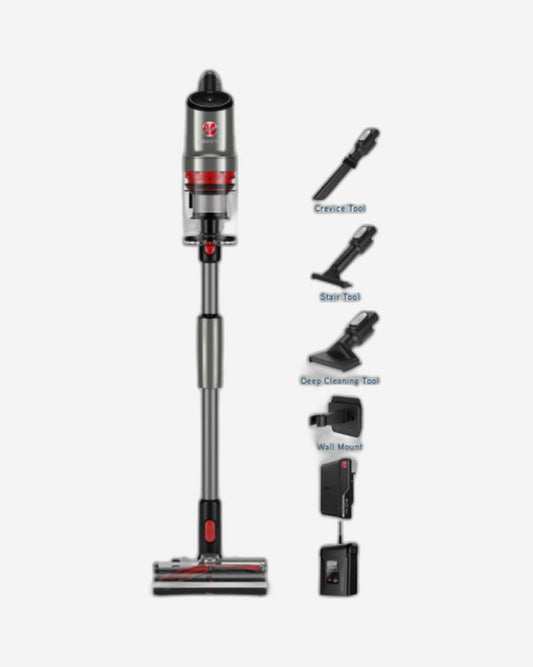 Hoover HomePro Plus Cordless Vacuum Cleaner CLSV-HPMA, reach anywhere with FlexiClean Pole, 45 Minutes Runtime for a Whole Home Clean
