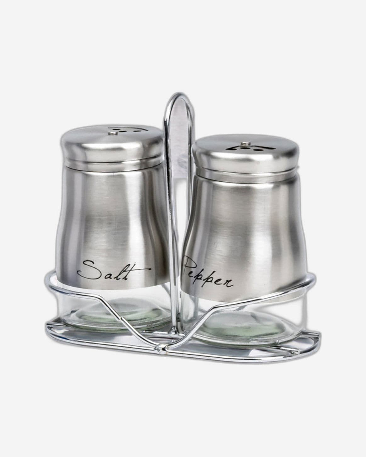 Cuisine Art Salt & Pepper Set 2Pc 150ml Silver
