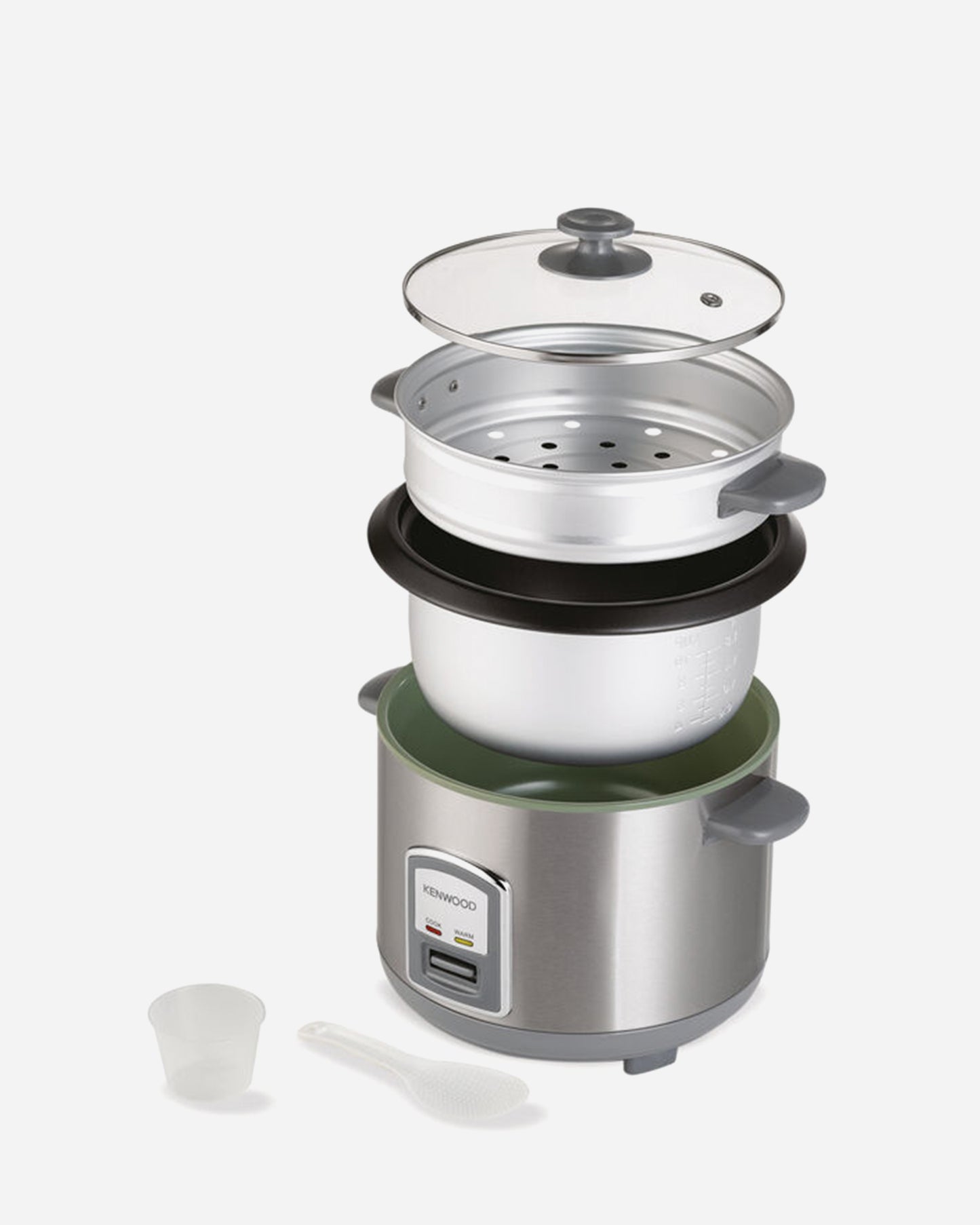 Kenwood 2-In-1 Rice Cooker 1.8 L Grey