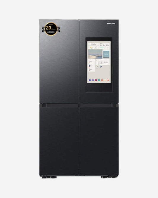 Samsung 809L Gross / 702L Net T-Style French Door Refrigerator with 21.5" Family Hub Screen (UAE Version), All-Around Cooling – RF71DG9H0EB1AE (Milano Water Purifier Free)