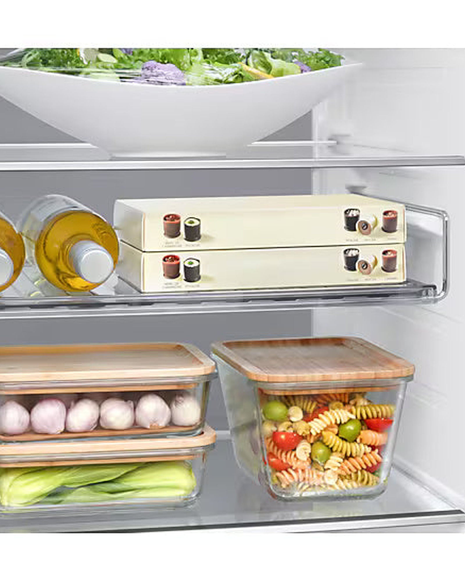 Samsung Bespoke AI 591L Side-by-Side Refrigerator with Family Hub Screen, SpaceMax Technology – RS90F66B1FAE (Milano Water Purifier Free)