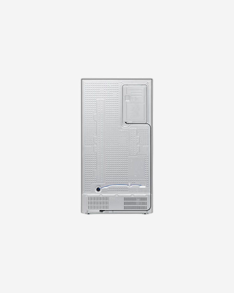 Samsung Bespoke AI 591L Side-by-Side Refrigerator with Family Hub Screen, SpaceMax Technology – RS90F66B1FAE (Milano Water Purifier Free)